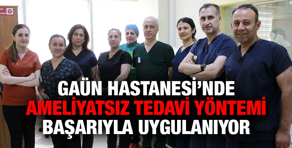 Gaziantep Üniversitesi(GAÜN) Hastanesi Girişimsel Radyoloji Ünitesi’nde uygulanan anjiyo yöntemiyle prostat, rahim miyomları, hemoroid gibi birçok hastalık başarıyla tedavi ediliyor.