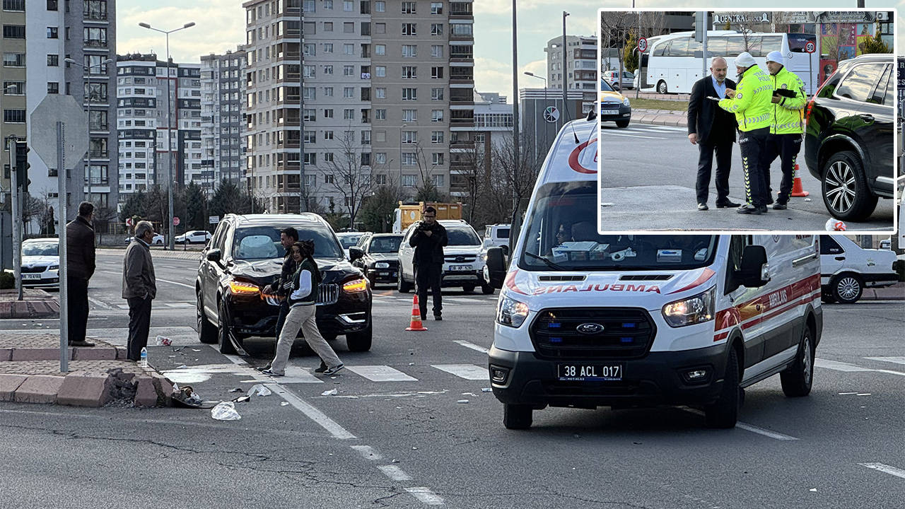 Kayserispor Başkanı Çamlı idaresindeki cipin çarptığı bisikletli ağır yaralandı