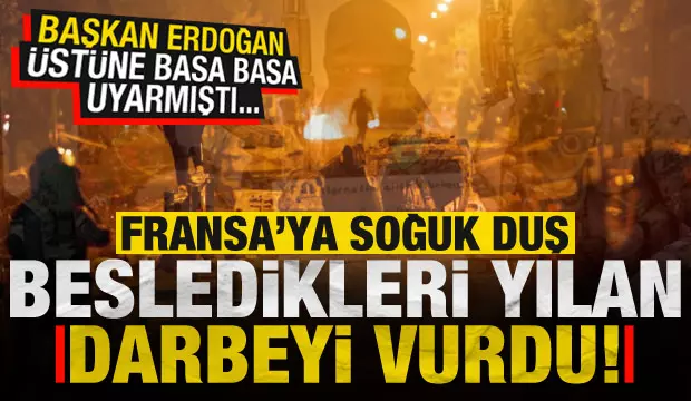 Fransa'ya bir darbe de YPG'den geldi! Başkan Erdoğan uyarmıştı..